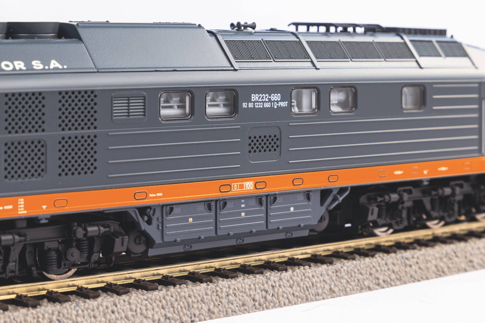 Locomotiva Diesel BR 232 Epoca VI Scala H0 DS Modellismo Locomotiva Diesel BR 232 Epoca VI scala H0