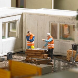 Set d'azione: Riunione di cantiere scala H0