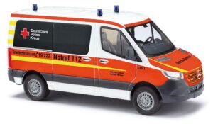 MB Sprinter DRK Esslingen scala H0 Busch