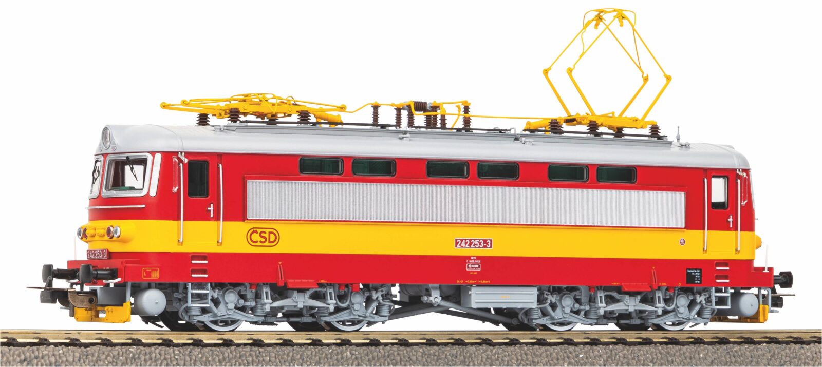 Locomotiva Elettrica Rh 242 CSD V Scala H0 DS Modellismo Locomotiva Elettrica Rh 242 CSD V scala H0