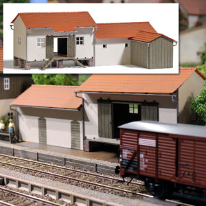 Rimessa motori di Rothenstadt scala 1:43