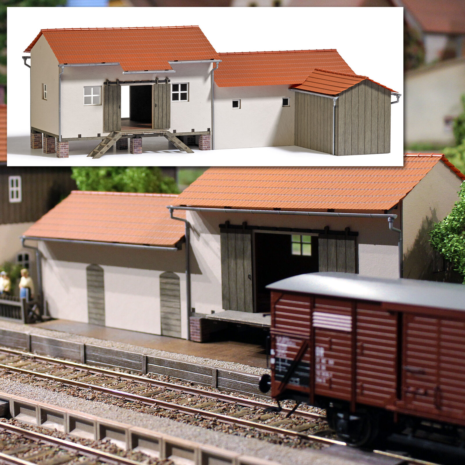 Rimessa motori di Rothenstadt DS Modellismo Rimessa motori di Rothenstadt scala 1:43