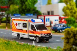 Car System Ambulanza digitale MB scala H0