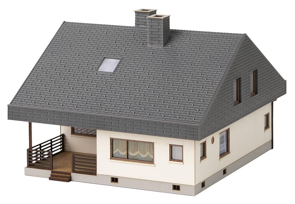 Bungalow con tetto a lastre Scala H0 DS Modellismo Bungalow tetto a lastre scala H0 Faller