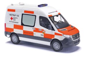 Mercedes Sprinter corto, DRK scala H0 Busch