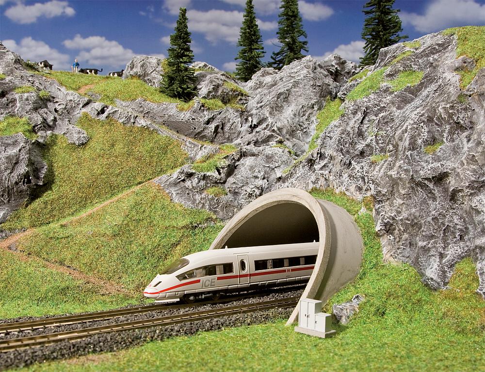 Portale della galleria ICE Scala H0 DS Modellismo Portale della galleria ICE scala H0 Faller