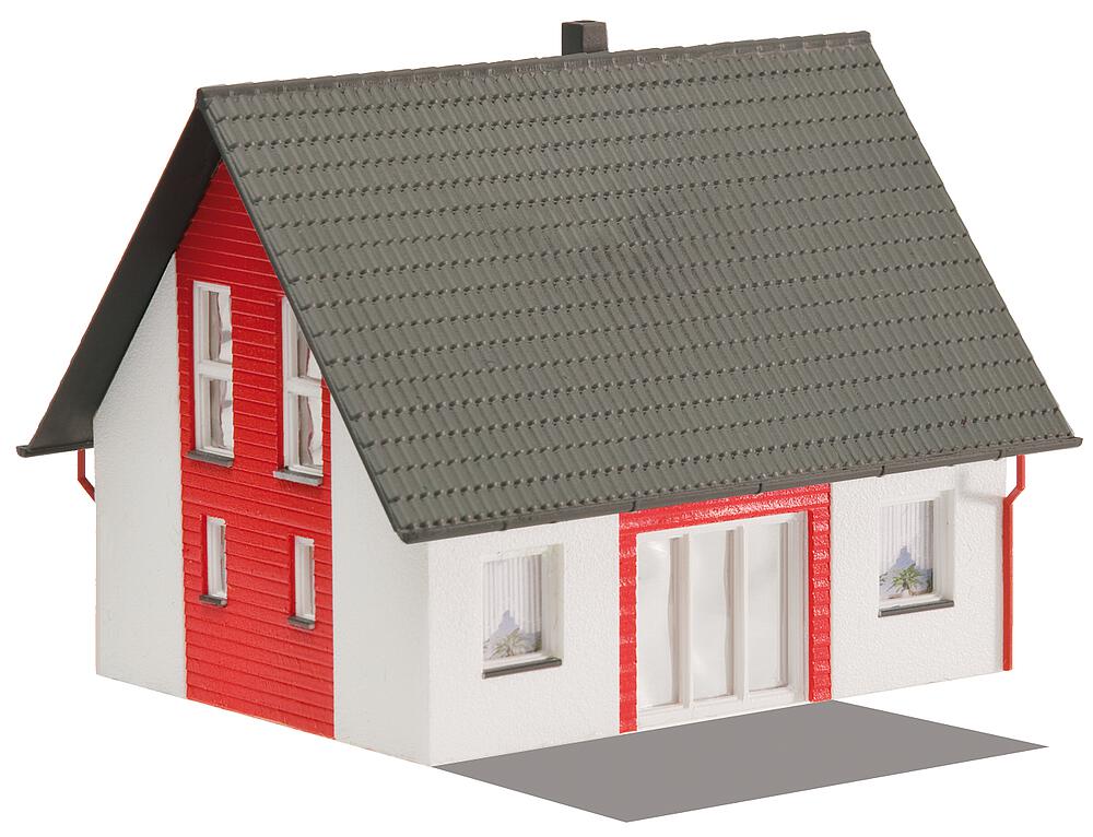 Casa indipendente - Rossa Scala H0 DS Modellismo Casa indipendente Rossa scala H0 Faller