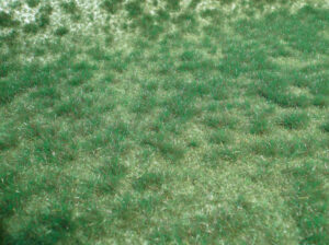 Erba selvatica, realistico terriccio, 45x17