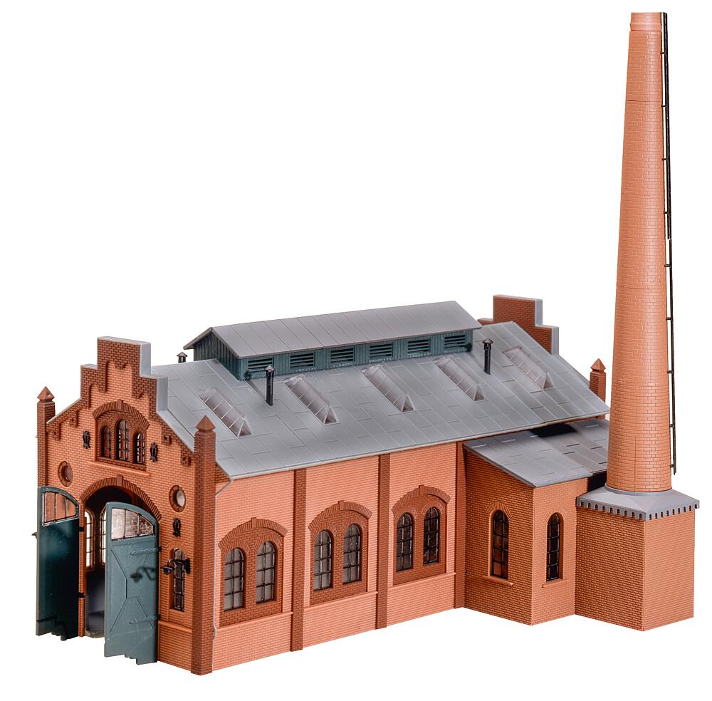 Capannone locomotive / officina motori Scala H0 DS Modellismo Capannone locomotive / officina scala H0