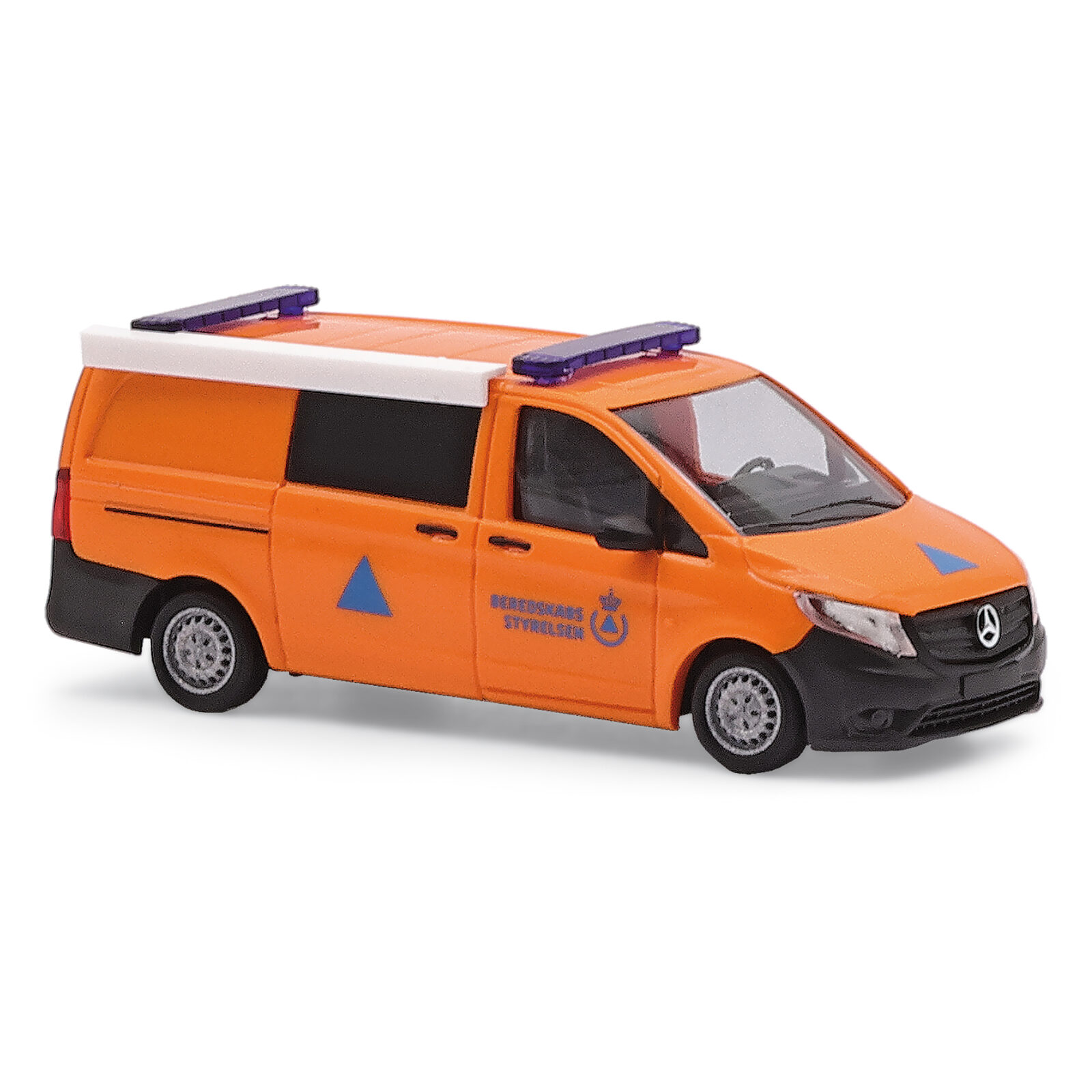 MB Vito, THW Danimarca Scala H0 DS Modellismo MB Vito, THW Danimarca scala H0 Busch