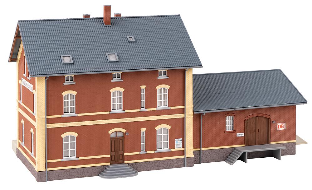Stazione Ferroviaria di Gera-Liebschwitz Scala H0 DS Modellismo Stazione Ferroviaria scala H0