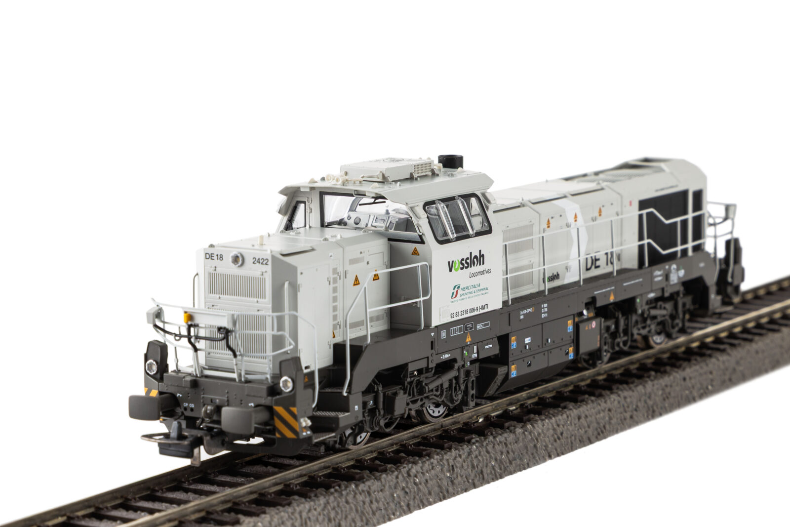 Locomotiva Diesel DE18 "Mercitalia" Epoca VI Scala H0 DS Modellismo Locomotiva Diesel DE18 "Mercitalia" scala H0