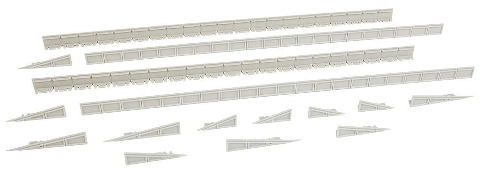 Bordi flessibili della banchina Scala H0 DS Modellismo Bordi flessibili della banchina scala H0