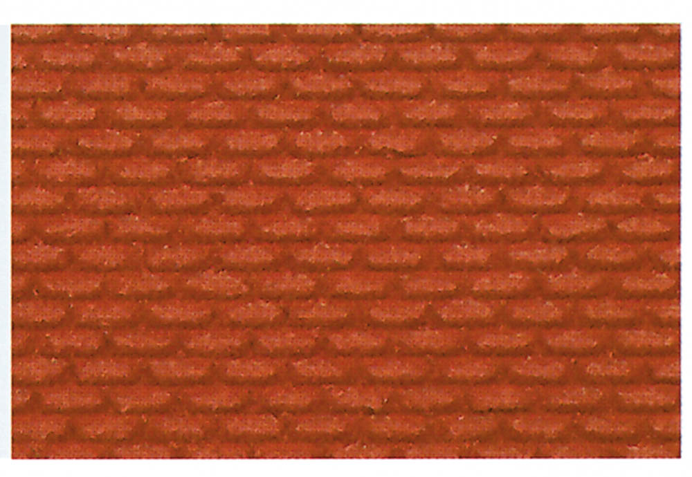 Muro di mattoni H0 / TT, 28x14 cm, 2 pezzi DS Modellismo Muro di mattoni H0 / TT, 28x14 2 pezzi Heki