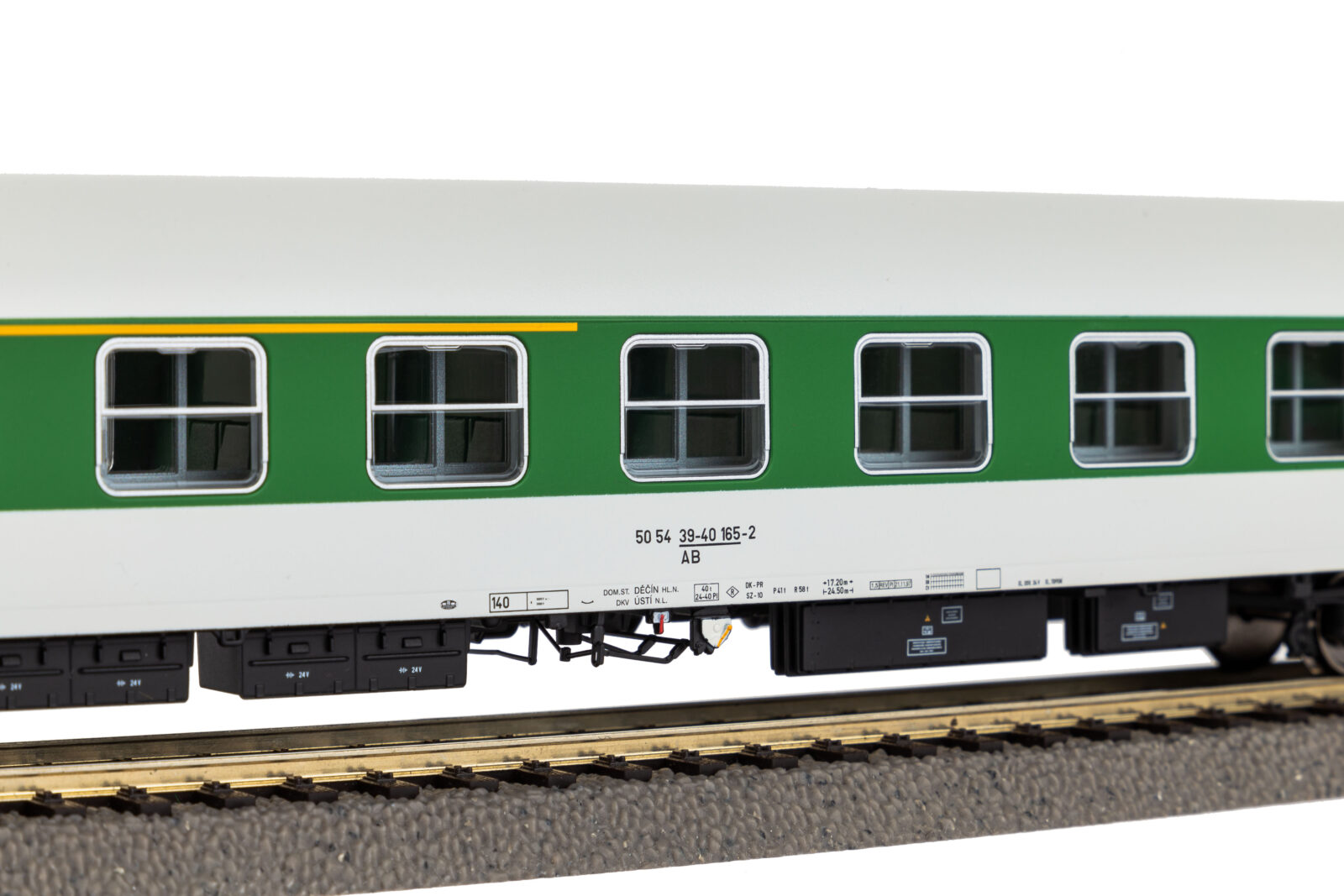 Carrozze Passeggeri Y-Wagen 1^/2^ Classe verde/grigio ÈD Epoca V Scala H0 DS Modellismo Carrozze Passeggeri Y-Wagen 1^/2^ scala H0 - vista 6