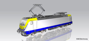 Locomotiva Elettrica / Sound BR 187 scala H0