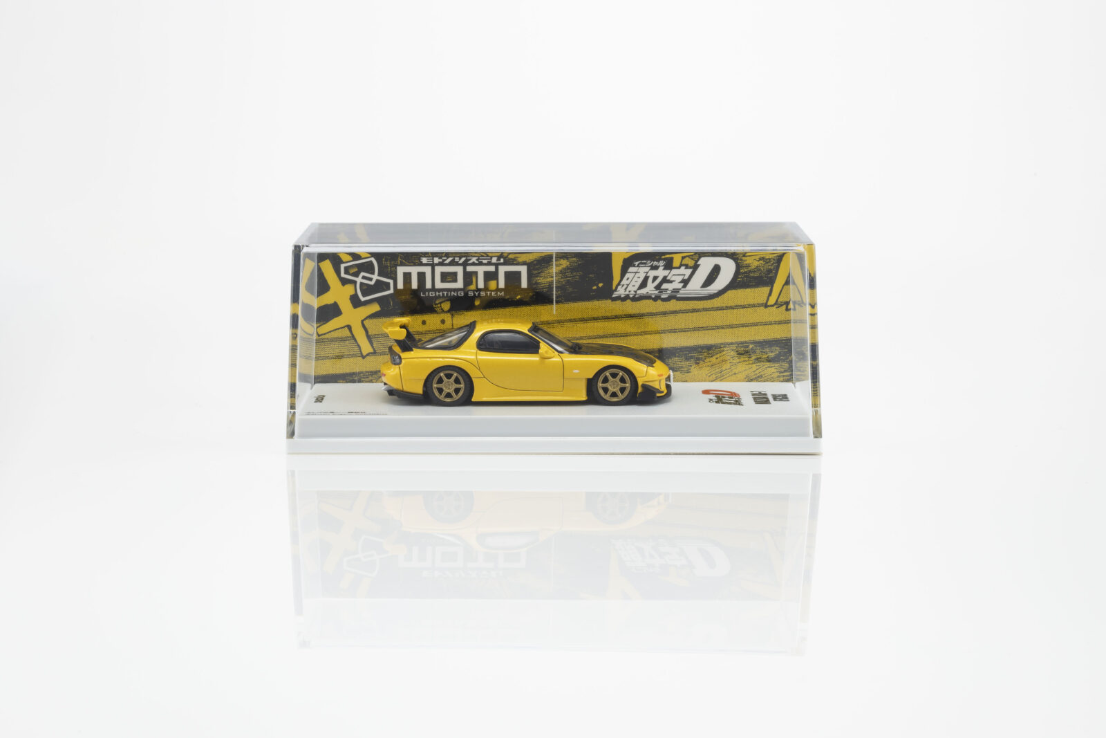 Mazda RX-7 (FD3S) con LED - Initial D DS Modellismo Mazda RX-7 (FD3S) LED Initial D scala 1:64 - vista 2