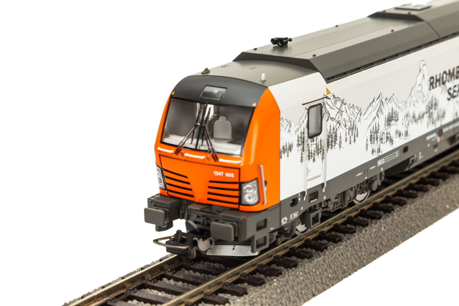 Locomotiva Diesel / Sound Vectron BR 247 Sersa Epoca VI Scala H0 DS Modellismo Locomotiva Diesel / Sound Vectron scala H0
