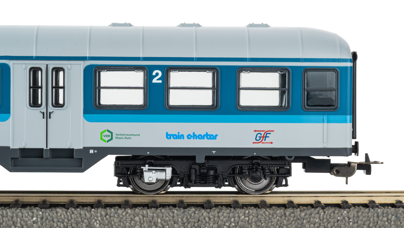 Carrozza Passeggeri 2^ Classe Maas-Wupper-Express GFF Epoca VI Scala H0 DS Modellismo Carrozza Passeggeri 2^ Classe scala H0 - vista 2