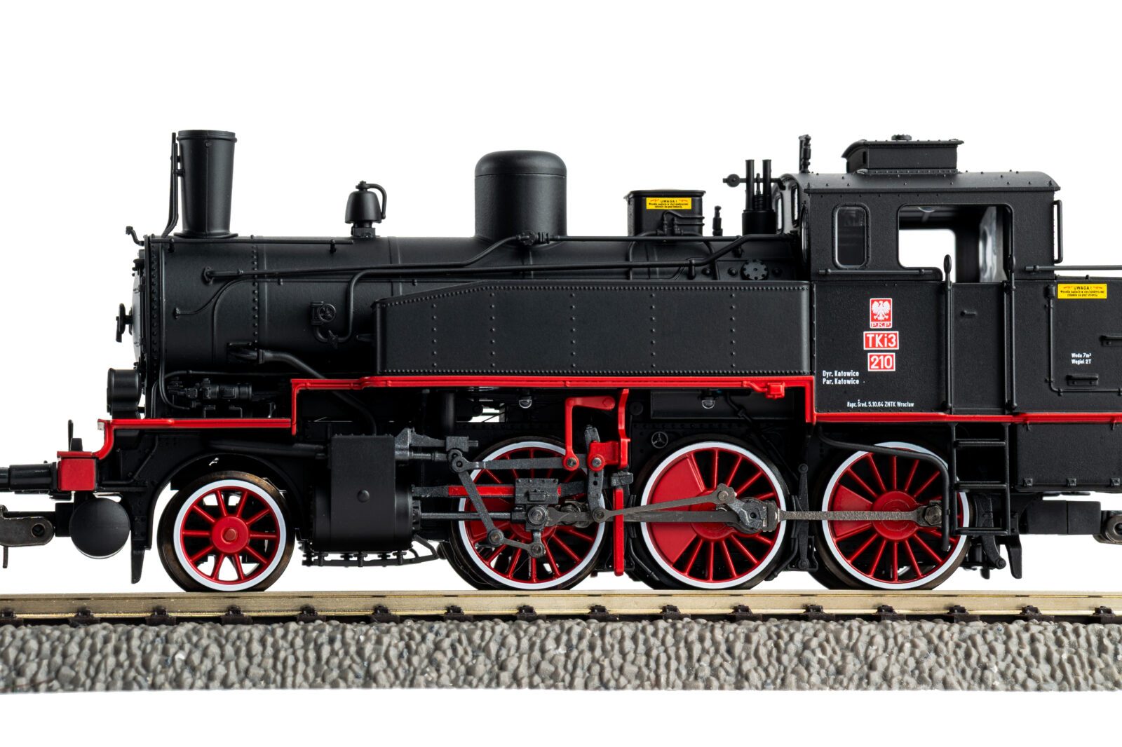 Locomotiva a Vapore TKi3 PKP Epoca III Scala H0 DS Modellismo Locomotiva a Vapore TKi3 PKP Epoca scala H0 - vista 2