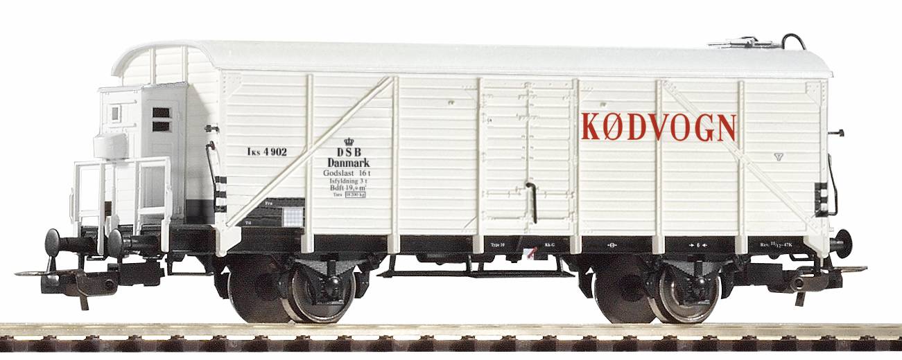 Carro frigorifero KODVOGN delle DSB Epoca III Scala H0 DS Modellismo Carro frigorifero KODVOGN delle DSB scala H0