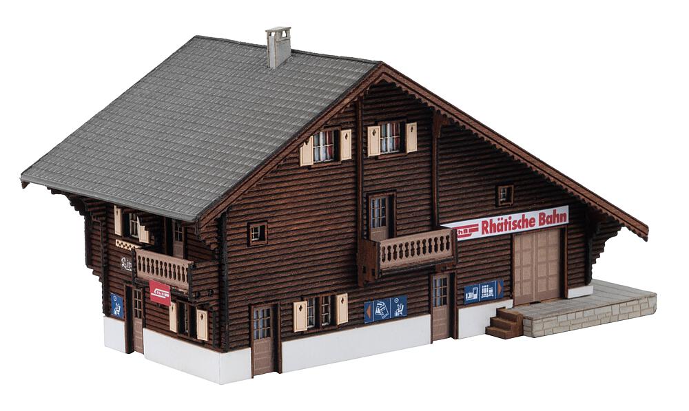 Stazione ferroviaria di Litzirüti Scala N DS Modellismo Stazione ferroviaria di Litzirüti scala N