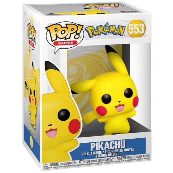 FUNKO POP Pokemon Pikachu 553 DS Modellismo FUNKO POP Pokemon Pikachu 553