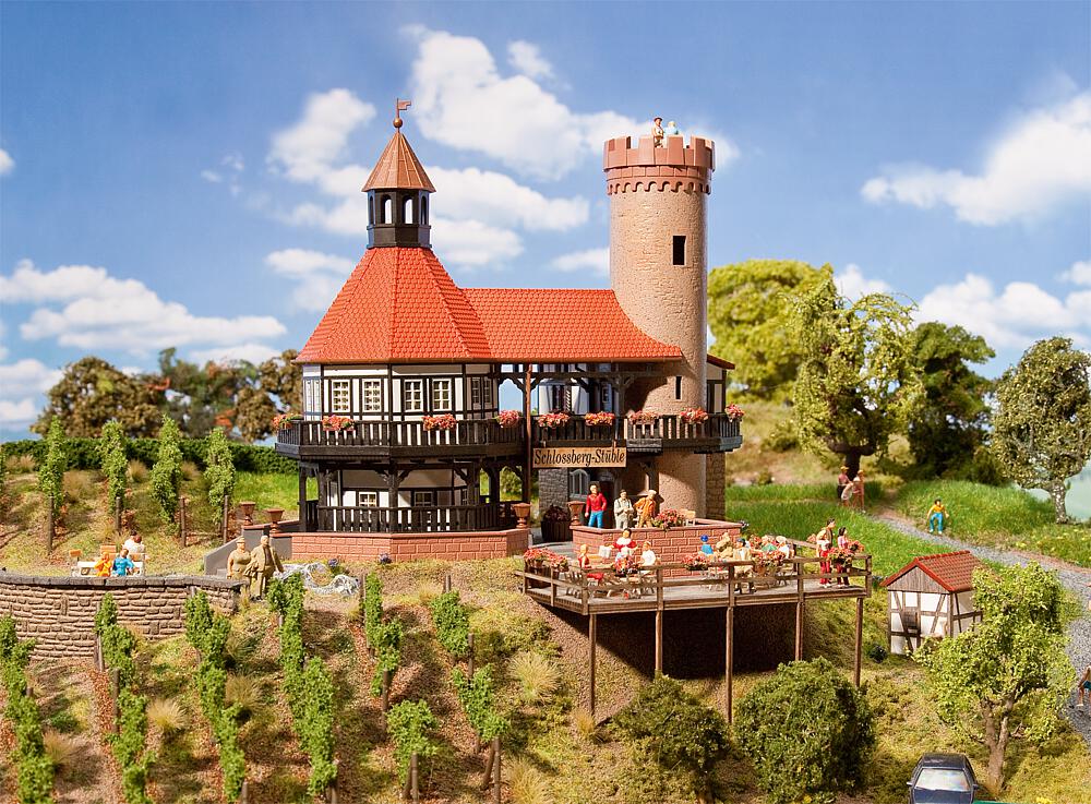 Locanda di Schloßberg Scala H0 DS Modellismo Locanda di Schloßberg scala H0 Faller