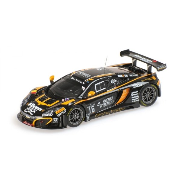 McLAREN 12C GT3 Schmetz Demirdjian Sarkissian Vander Drif 24H Spa 2014 DS Modellismo McLAREN 12C GT3 Schmetz Demirdjian Sarkissian Vander Drif 24H Spa 2014