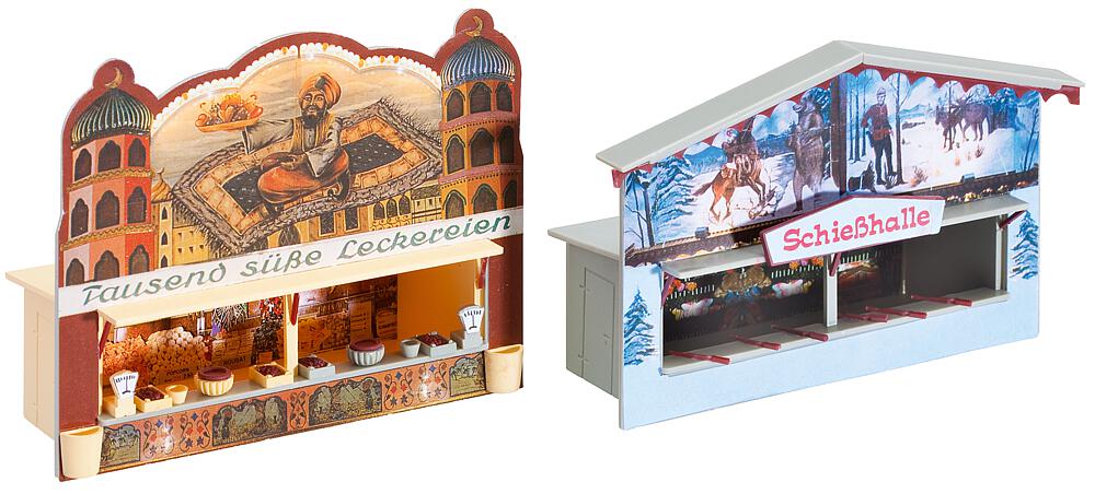 Bancarelle del Luna Park Scala H0 DS Modellismo Bancarelle del Luna Park scala H0 Faller