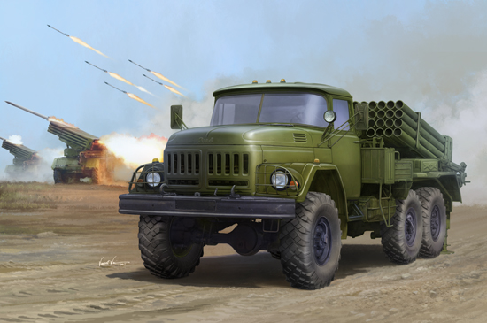 Russian 9P138 GRAD-1 on ZIL-131 DS Modellismo Russian 9P138 GRAD-1 on ZIL-131 scala 1/35