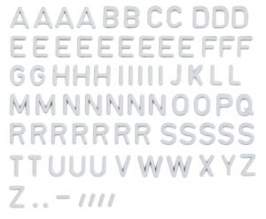 Kit di lettere ABC scala H0 Faller
