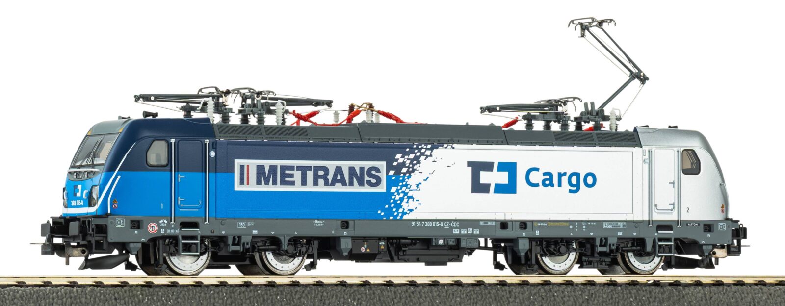 Locomotiva Elettrica / Sound BR 388 Metrans Cargo Epoca VI - Versione in Corrente Alternata Scala H0 DS Modellismo Locomotiva Elettrica / Sound BR 388 scala H0