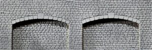 Foglio decorativo Arco, Pietra scala H0