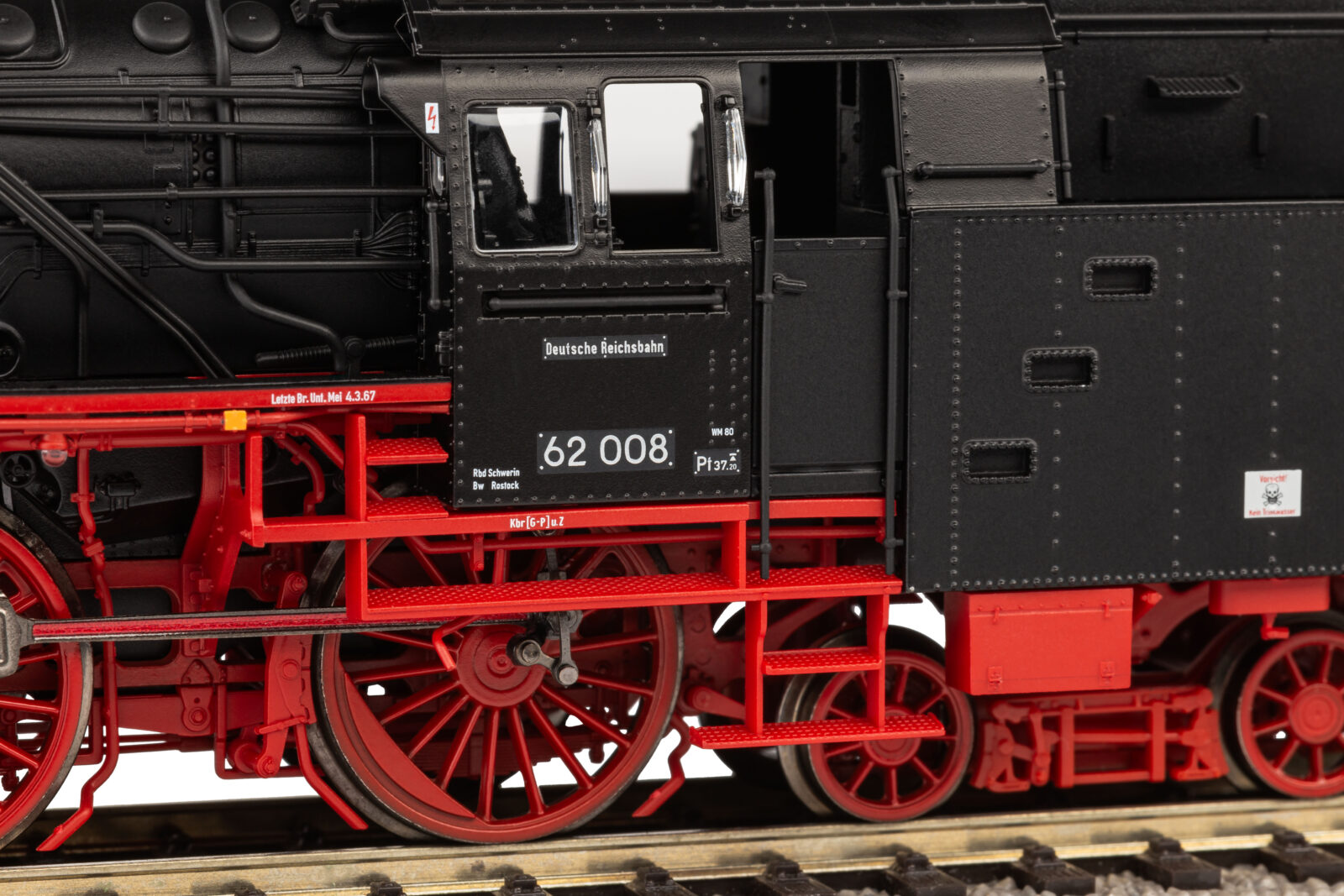 Locomotiva a Vapore / Sound BR 62 DR Epoca III Scala H0 DS Modellismo Locomotiva a Vapore / Sound BR 62 scala H0 - vista 5