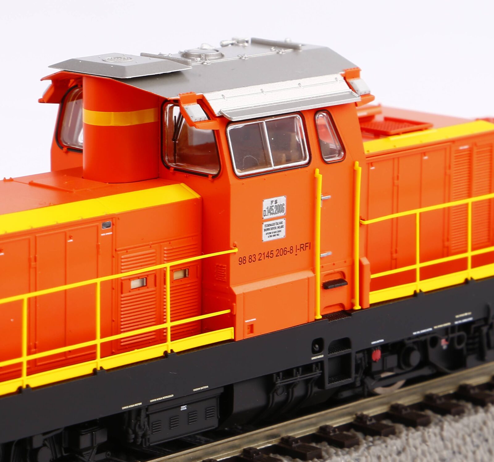 Locomotiva Diesel D.145.2006 FS Epoca V Scala H0 DS Modellismo Locomotiva Diesel D.145.2006 FS scala H0
