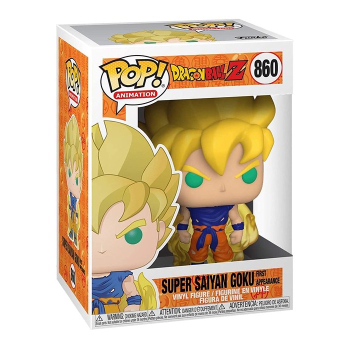 FUNKO POP Dragon Ball Z Super Saiyan Goku First Appeara 860 DS Modellismo FUNKO POP Dragon Ball Z Super Saiyan Goku First Appeara 860