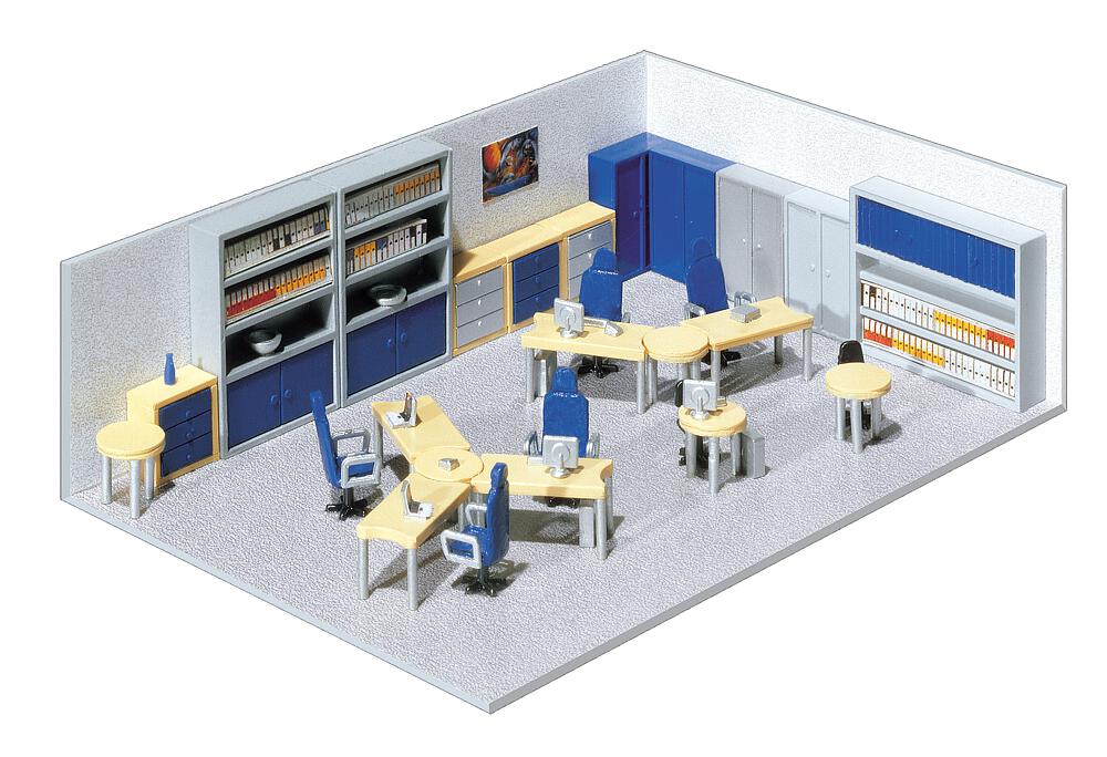 Decorazione d'interni dell'edificio Scala H0 DS Modellismo Decorazione d'interni dell'edificio scala H0