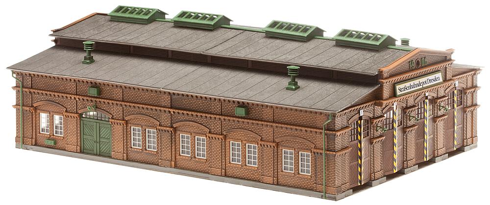 Deposito dei tram di Dresda Scala H0 DS Modellismo Deposito dei tram di Dresda scala H0 Faller