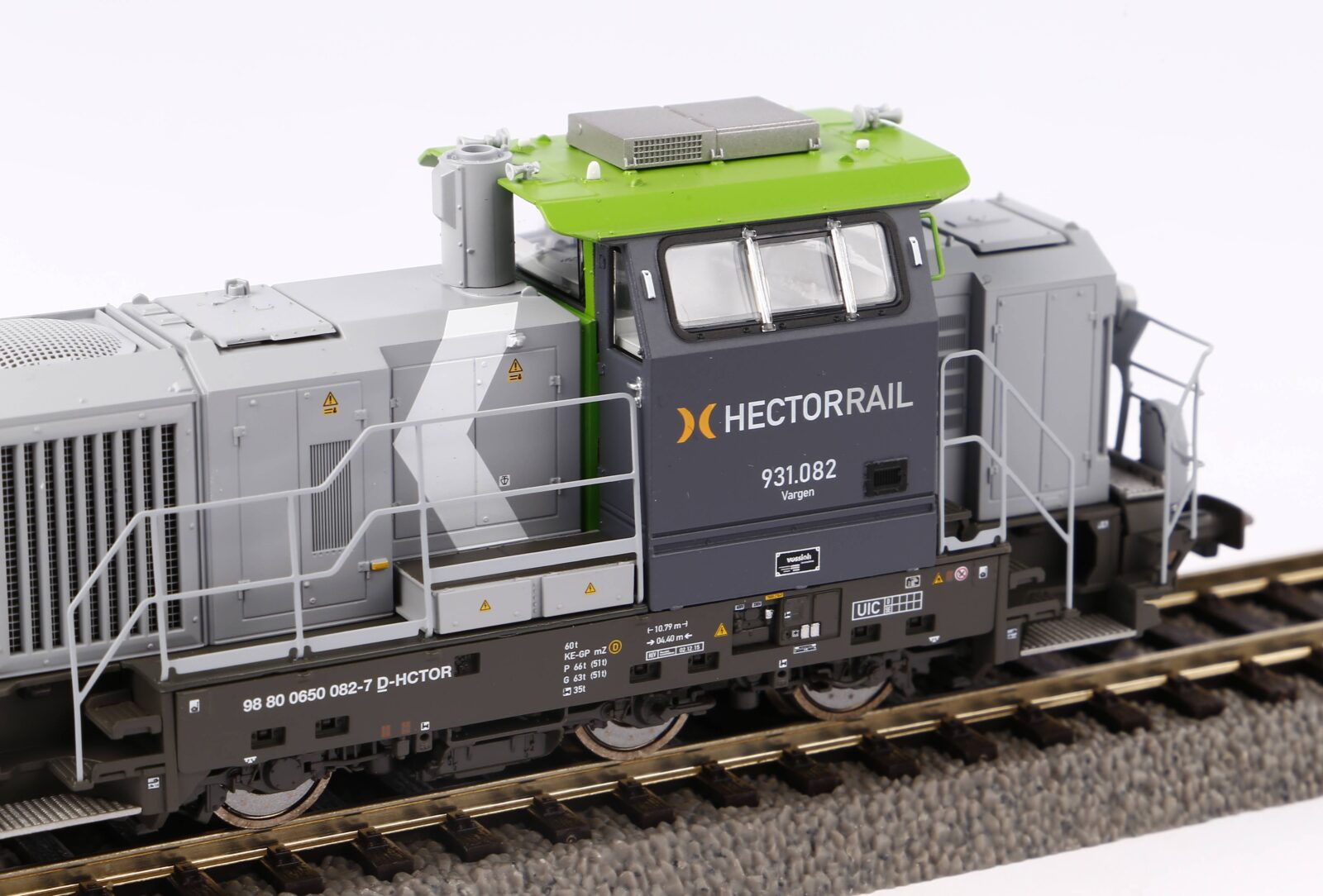 Locomotiva Diesel Vossloh G 6 HECTOR Rail Epoca VI (MTU), incl. decoder compatibile mfx Scala H0 DS Modellismo Locomotiva Diesel Vossloh G 6 scala H0