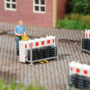 Set Azione: Trasporto di Recinzioni scala H0