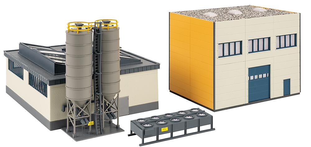 Azienda di lavorazione della plastica Scala H0 DS Modellismo Azienda di lavorazione scala H0