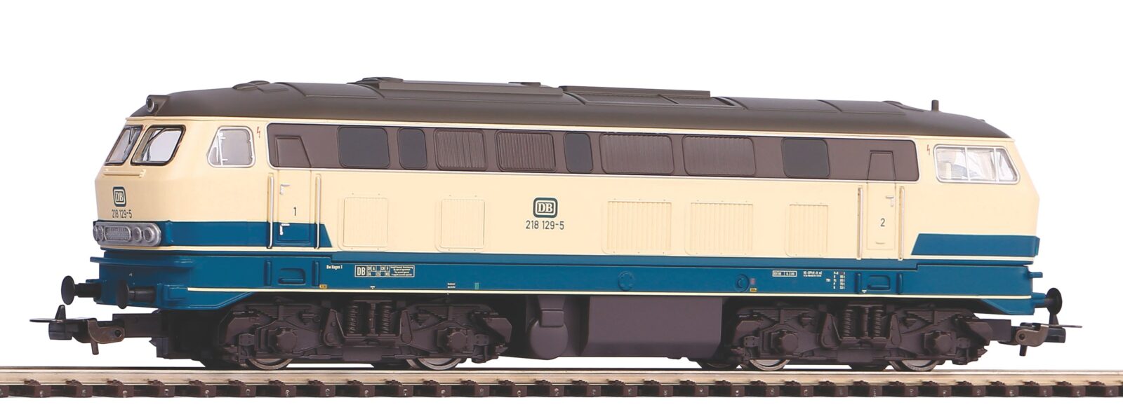 Locomotiva Diesel Gruppo 218 DB Epoca IV, Corrente alternata con decoder digitale Scala H0 DS Modellismo Locomotiva Diesel Gruppo 218 DB scala H0