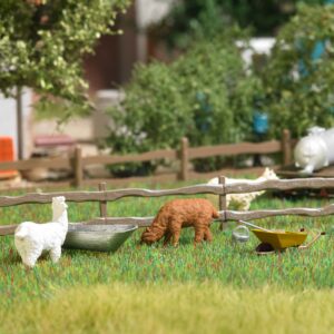 Set d'azione: Alpaca abbeveratoio scala TT