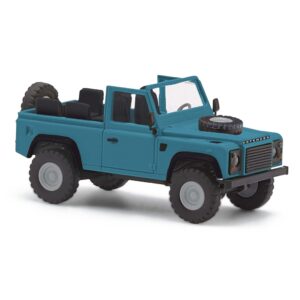 Land Rover 90 Blu scala H0 Busch