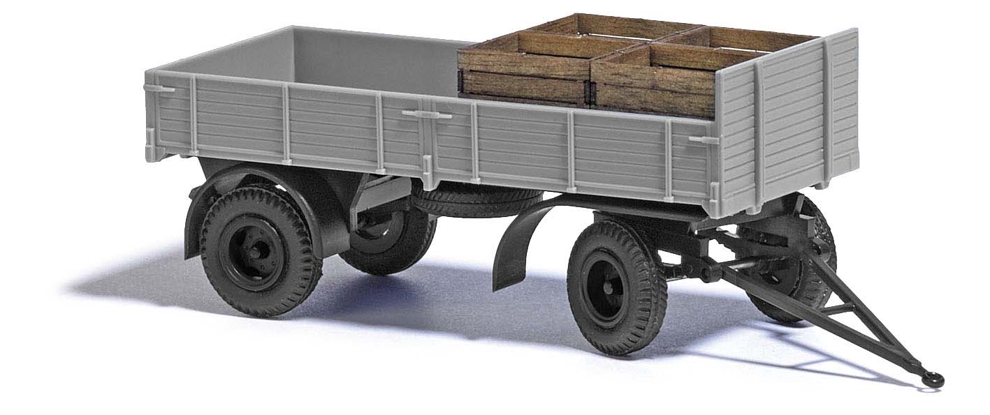 Rimorchio IFA HL 80 con box Scala H0 DS Modellismo Rimorchio IFA HL 80 box scala H0 Busch
