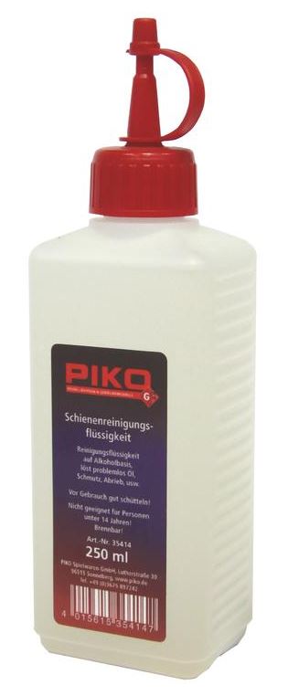 Liquido per la pulizia delle rotaie: 250ml Scala G DS Modellismo Liquido per la pulizia delle rotaie: scala G