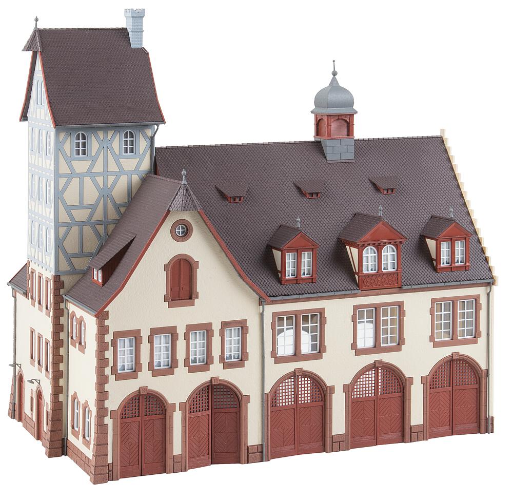 Caserma dei vigili del fuoco Scala H0 DS Modellismo Caserma dei vigili del fuoco scala H0 Faller