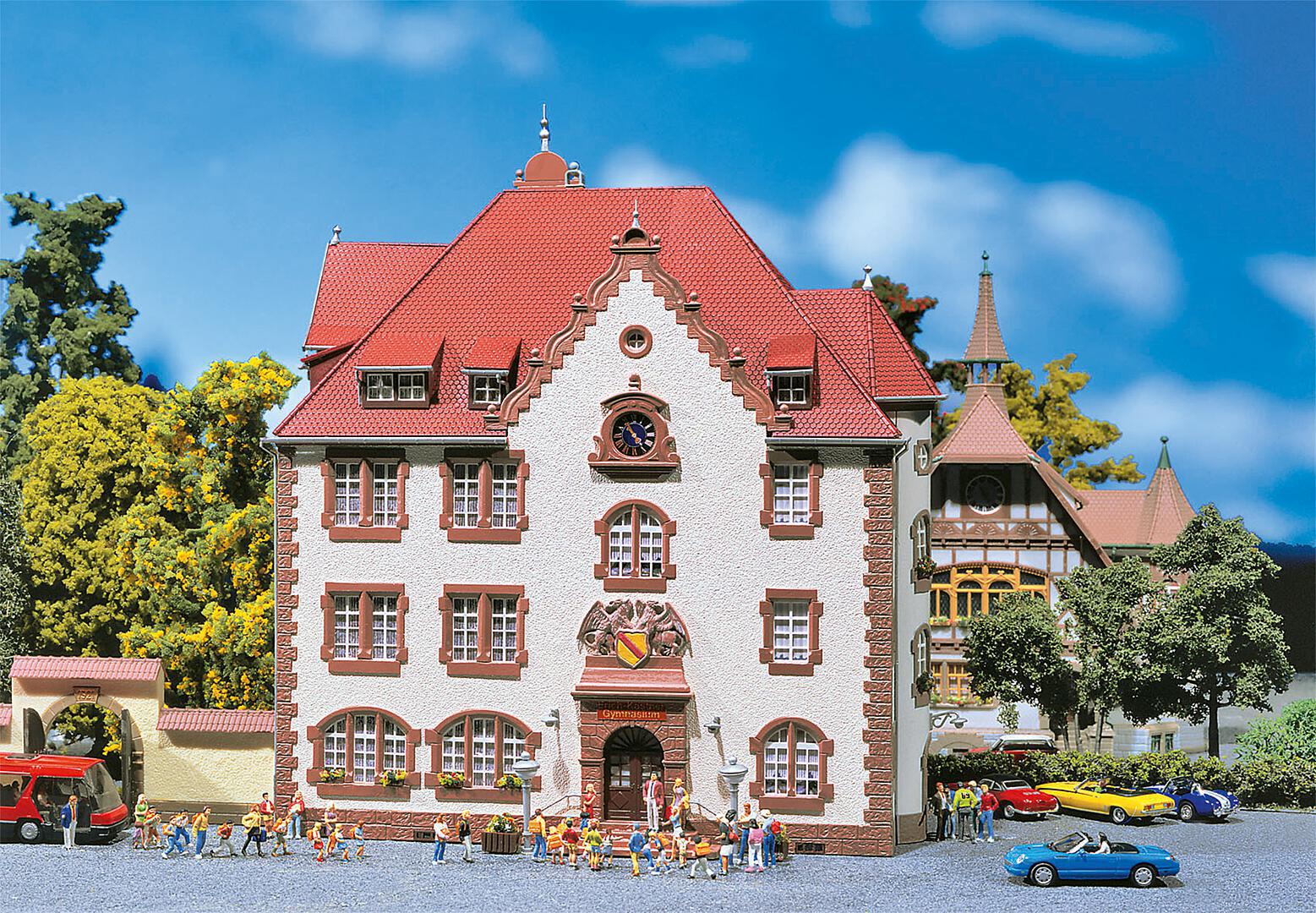 Liceo Classico Erich Kästner Scala H0 DS Modellismo Liceo Classico Erich Kästner scala H0 Faller