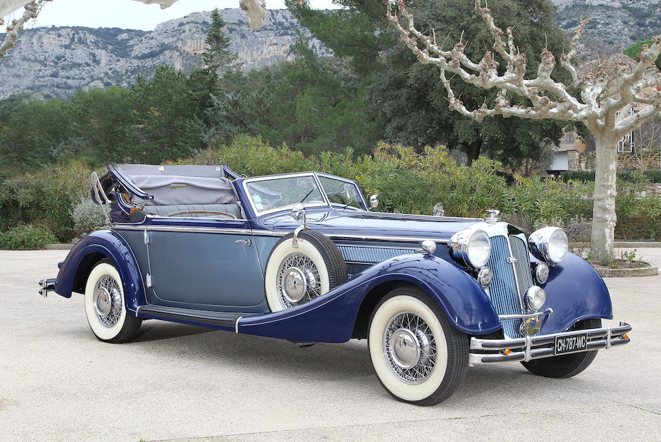 1939 Horch 855 Roadster DS Modellismo 1939 Horch 855 Roadster scala 1:18 Sun Star
